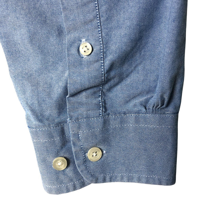 Brooks Brothers 1818 REGENT Long Sleeve Button Down Shirt Men's XL Supima Cotton Blue type light blue Vintage Second Hand