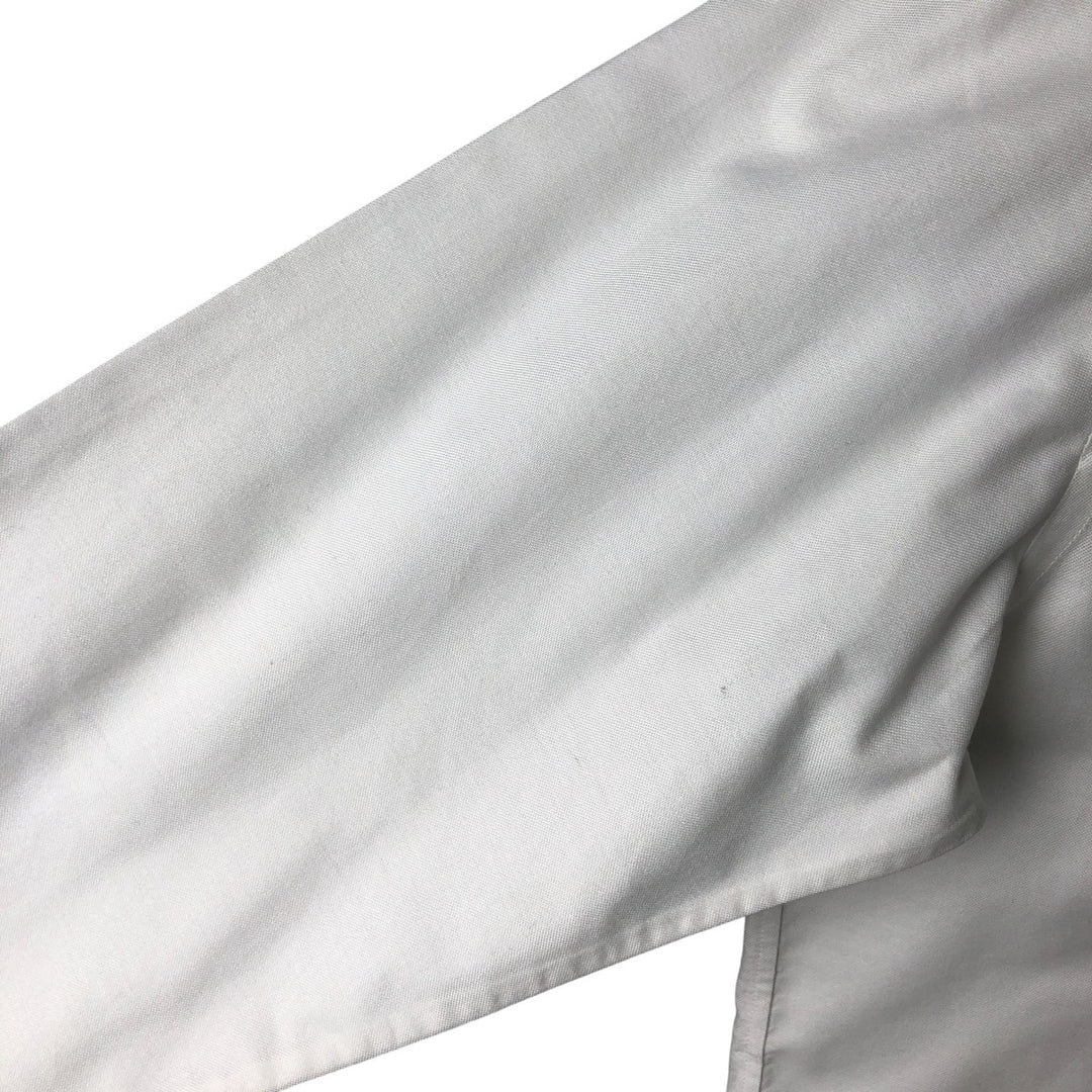 Brooks Brothers Est. 1818 Classic Long Sleeve Button-Down Shirt, Men's Size Medium Supima Cotton white type Vintage Second Hand