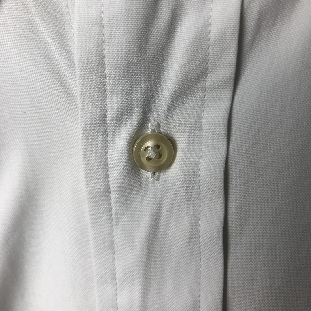 Brooks Brothers Est.1818 Long Sleeve Button-Down Shirt, Men's Size L cotton white type Vintage Second Hand