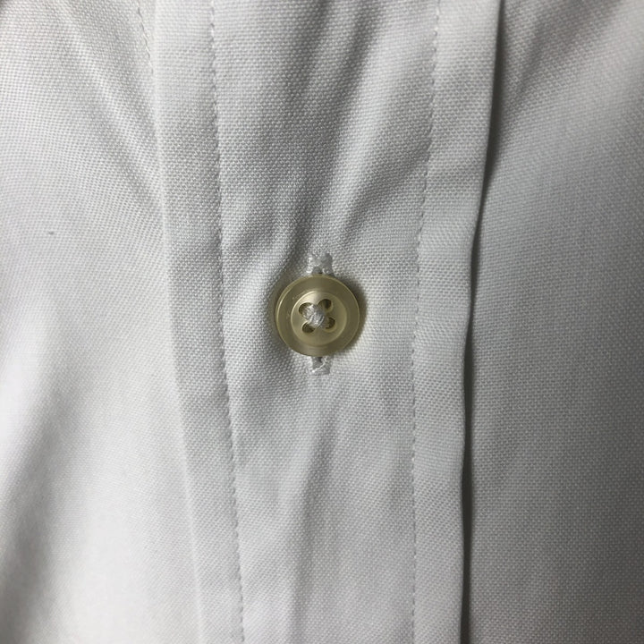 Brooks Brothers Est.1818 Long Sleeve Button-Down Shirt, Men's Size L cotton white type Vintage Second Hand