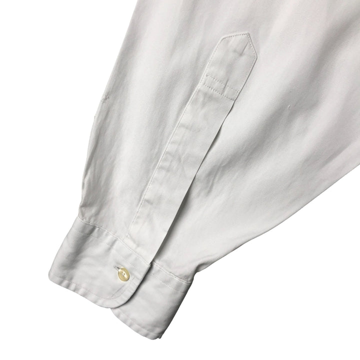 Brooks Brothers Est.1818 Long Sleeve Button-Down Shirt, Men's Size L cotton white type Vintage Second Hand
