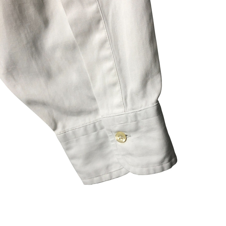 Brooks Brothers Est.1818 Long Sleeve Button-Down Shirt, Men's Size L cotton white type Vintage Second Hand