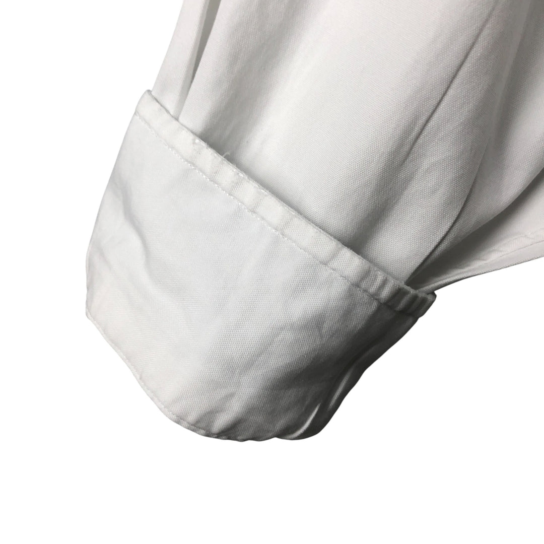 Brooks Brothers Est.1818 Long Sleeve Button-Down Shirt, Men's Size L cotton white type Vintage Second Hand