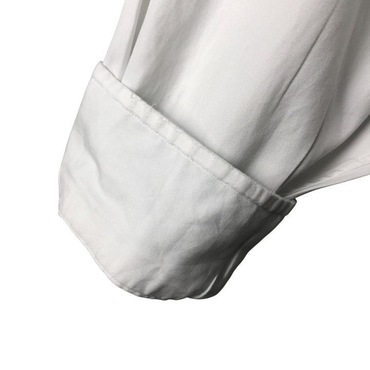 Brooks Brothers Est.1818 Long Sleeve Button-Down Shirt, Men's Size L cotton white type Vintage Second Hand