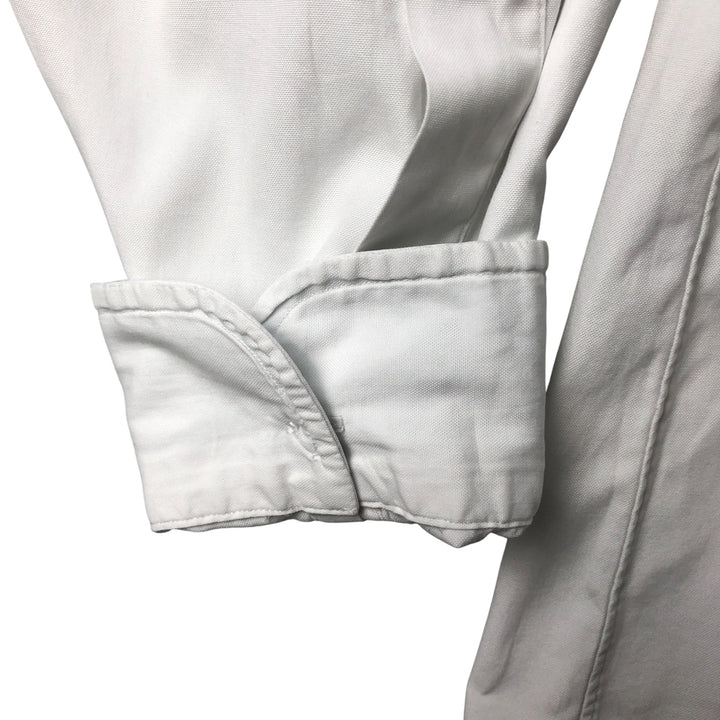 Brooks Brothers Est.1818 Long Sleeve Button-Down Shirt, Men's Size L cotton white type Vintage Second Hand