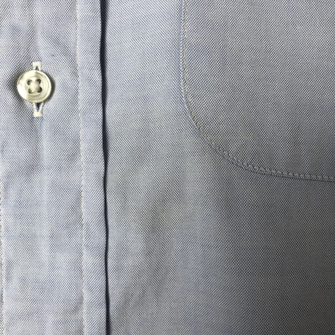 80s-90'S Brooks Brothers MAKERS Long Sleeve Button Down Shirt Made in USA Men's M Size Vintage cotton blue type Vintage Second Hand