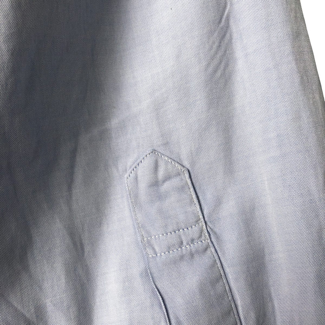 80s-90'S Brooks Brothers MAKERS Long Sleeve Button Down Shirt Made in USA Men's M Size Vintage cotton blue type Vintage Second Hand