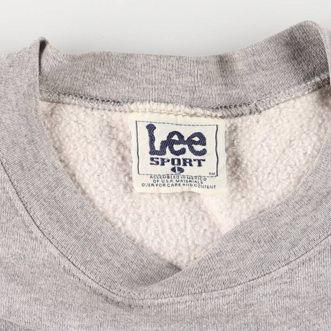 Vintage Lee SPORT MLB New York Yankees logo sweatshirt from the 1990'S and 2000s, size L, men's. unclear gray type Vintage Second Hand