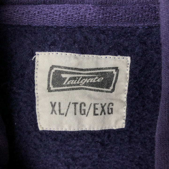 Tailgate NFL Dallas Cowboys Pullover Hoodie, Men's XL cotton navy blue type Vintage Second Hand