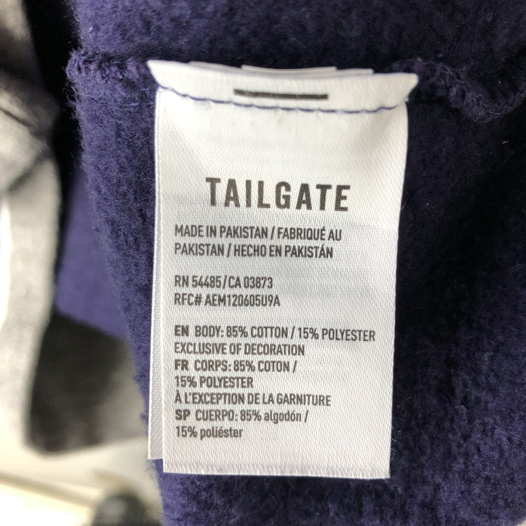 Tailgate NFL Dallas Cowboys Pullover Hoodie, Men's XL cotton navy blue type Vintage Second Hand