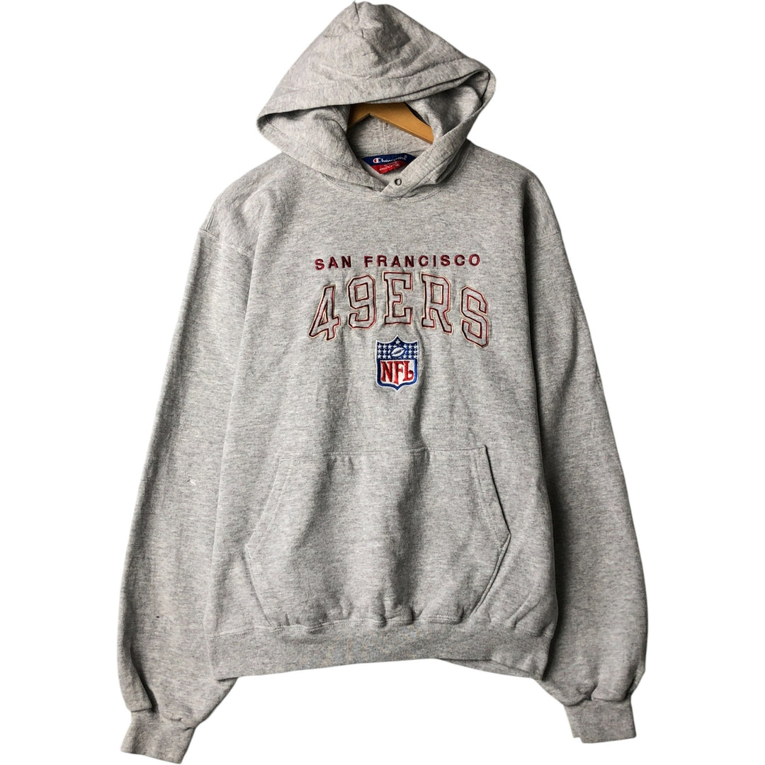 Champion NFL SAN FRANCISCO 49ERS San Francisco 49ers Pullover Sweatshirt unclear gray type Vintage Second Hand