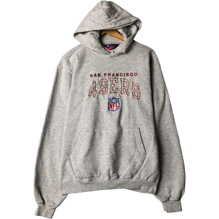 Champion NFL SAN FRANCISCO 49ERS San Francisco 49ers Pullover Sweatshirt unclear gray type Vintage Second Hand