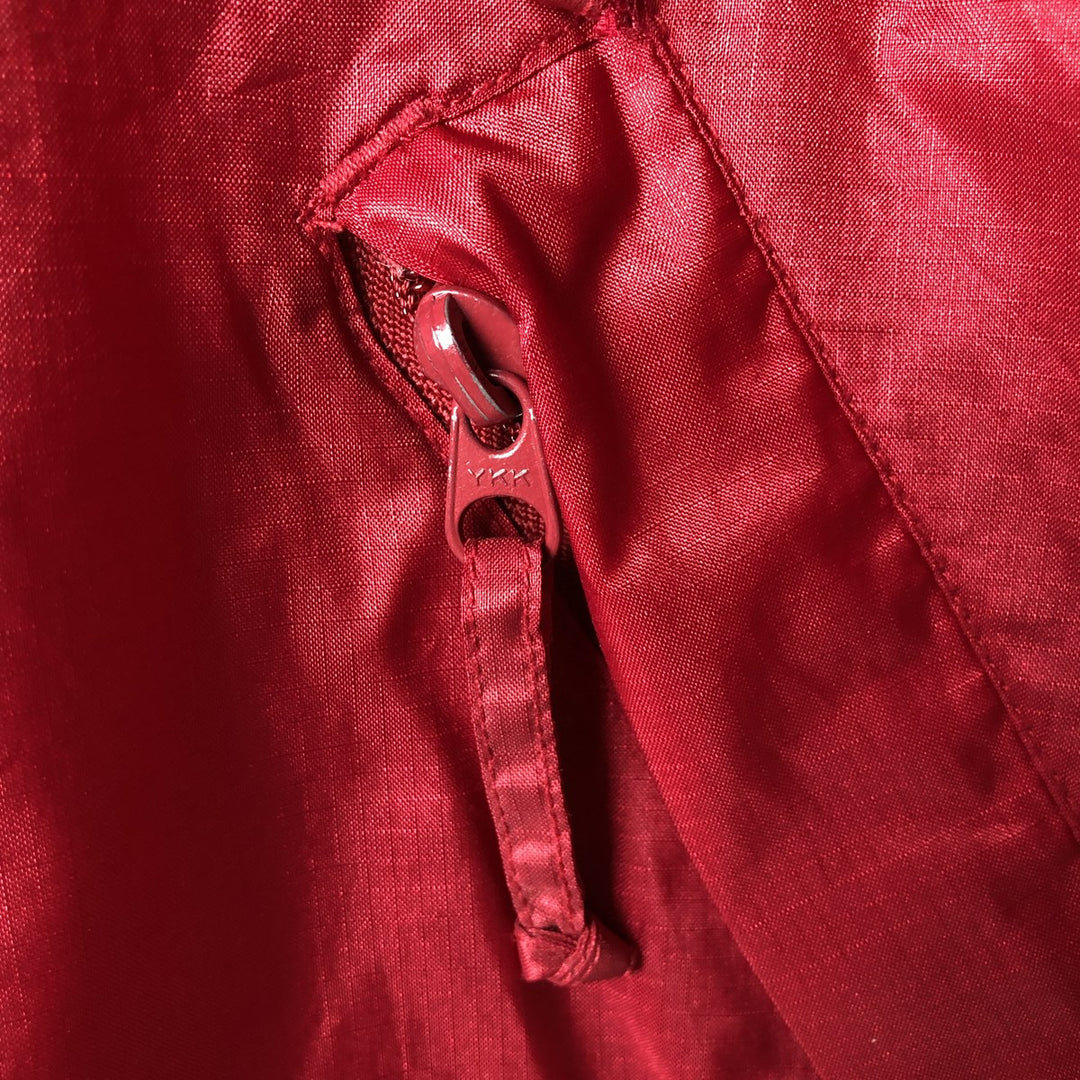 Vintage 90'S Eddie Bauer Ripstop Anorak Parka with Black Tag, Men's Size Medium Nylon red type Vintage Second Hand