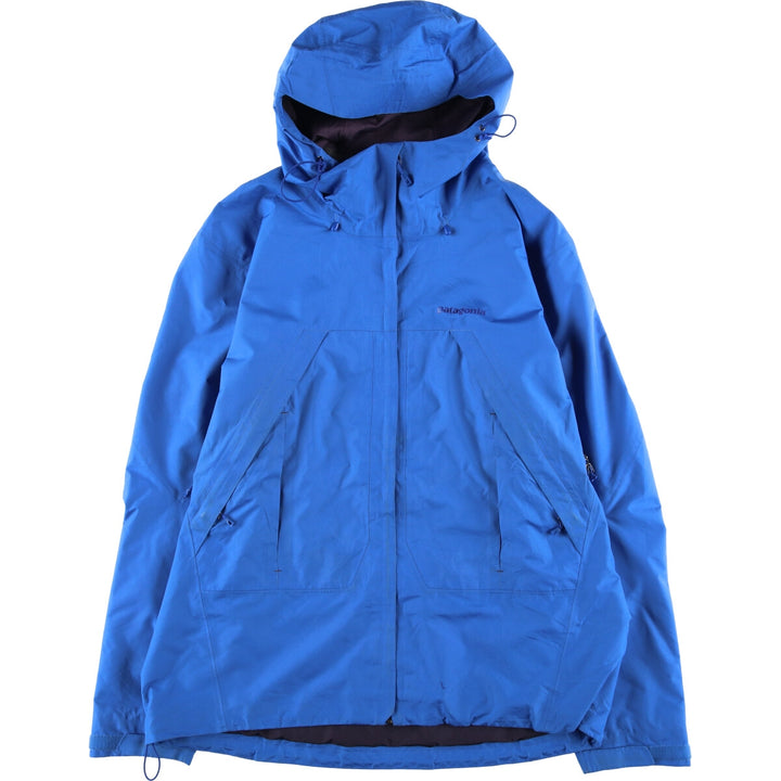 Patagonia Storm Jacket (h2no 84999FA13), mountain parka, shell jacket, men's size XL polyester blue type Vintage Second Hand
