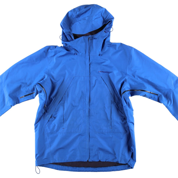 Patagonia Storm Jacket (h2no 84999FA13), mountain parka, shell jacket, men's size XL polyester blue type Vintage Second Hand