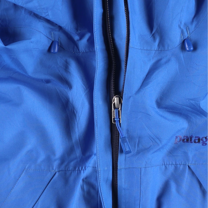 Patagonia Storm Jacket (h2no 84999FA13), mountain parka, shell jacket, men's size XL polyester blue type Vintage Second Hand