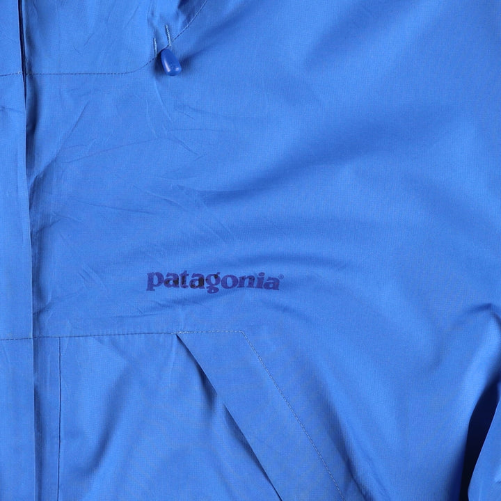 Patagonia Storm Jacket (h2no 84999FA13), mountain parka, shell jacket, men's size XL polyester blue type Vintage Second Hand