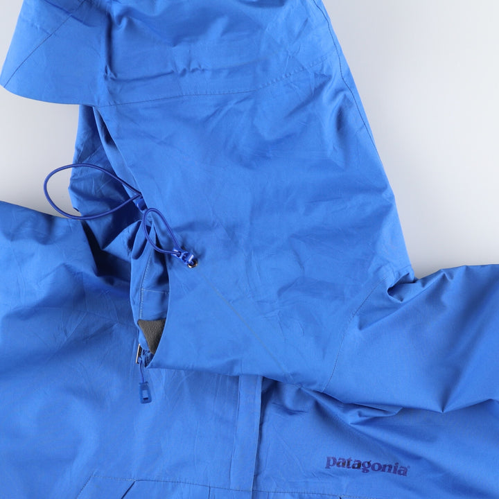 Patagonia Storm Jacket (h2no 84999FA13), mountain parka, shell jacket, men's size XL polyester blue type Vintage Second Hand