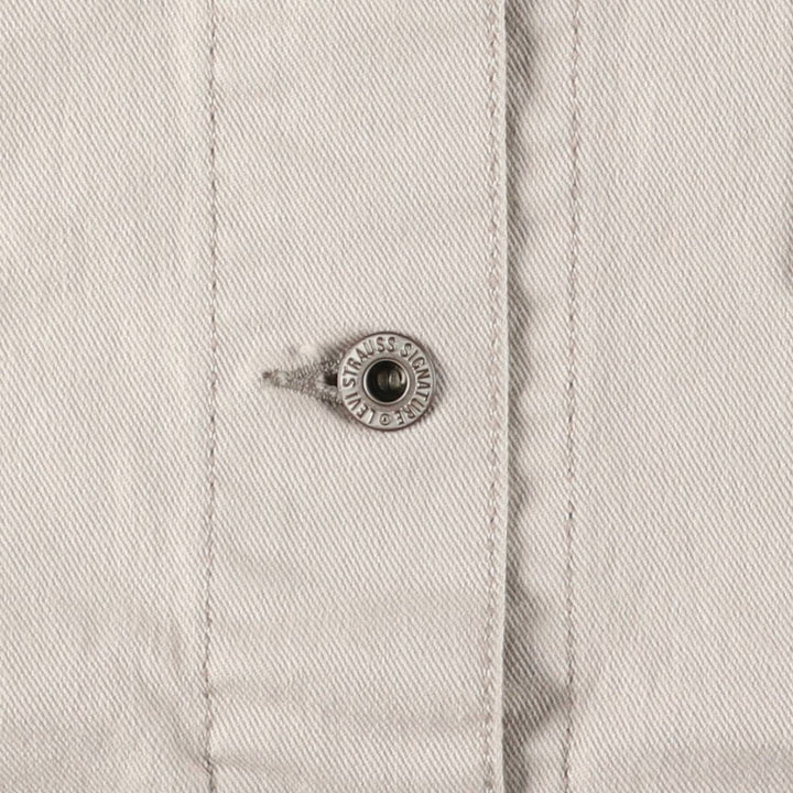 Levi's LEVISTRAUSS SIGNATURE Cotton Jacket, Women's, Size M cotton ivory Vintage Second Hand