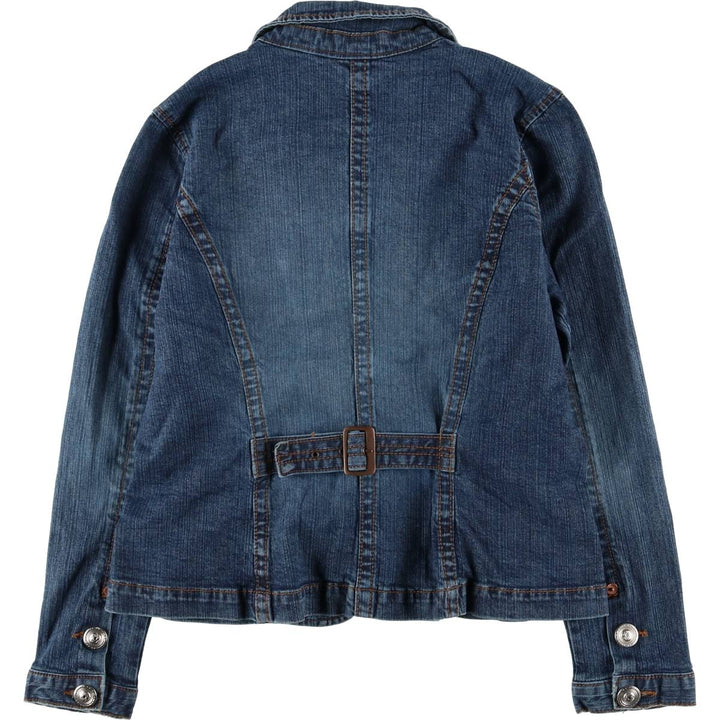 LAblues Denim Jacket, Women's Size L cotton blue type Vintage Second Hand