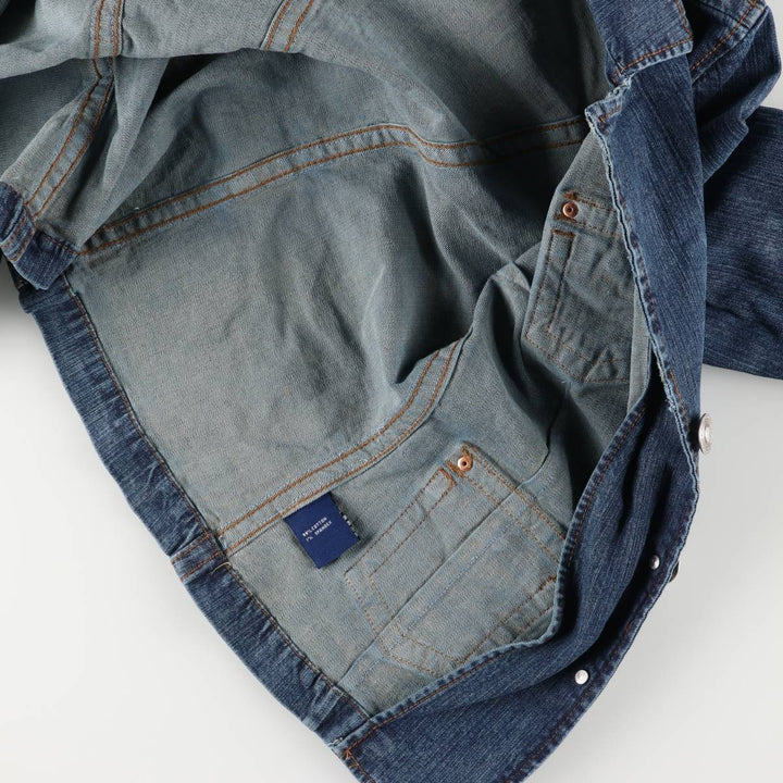 LAblues Denim Jacket, Women's Size L cotton blue type Vintage Second Hand
