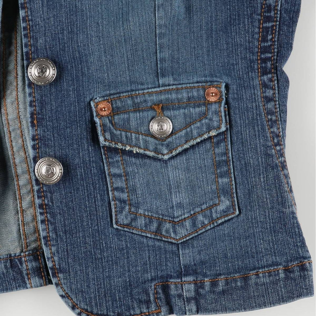 LAblues Denim Jacket, Women's Size L cotton blue type Vintage Second Hand