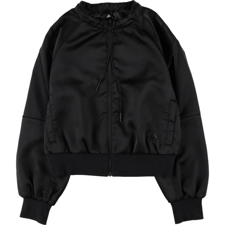 Adidas windbreaker, women's size XS recycled polyester black type Vintage Second Hand