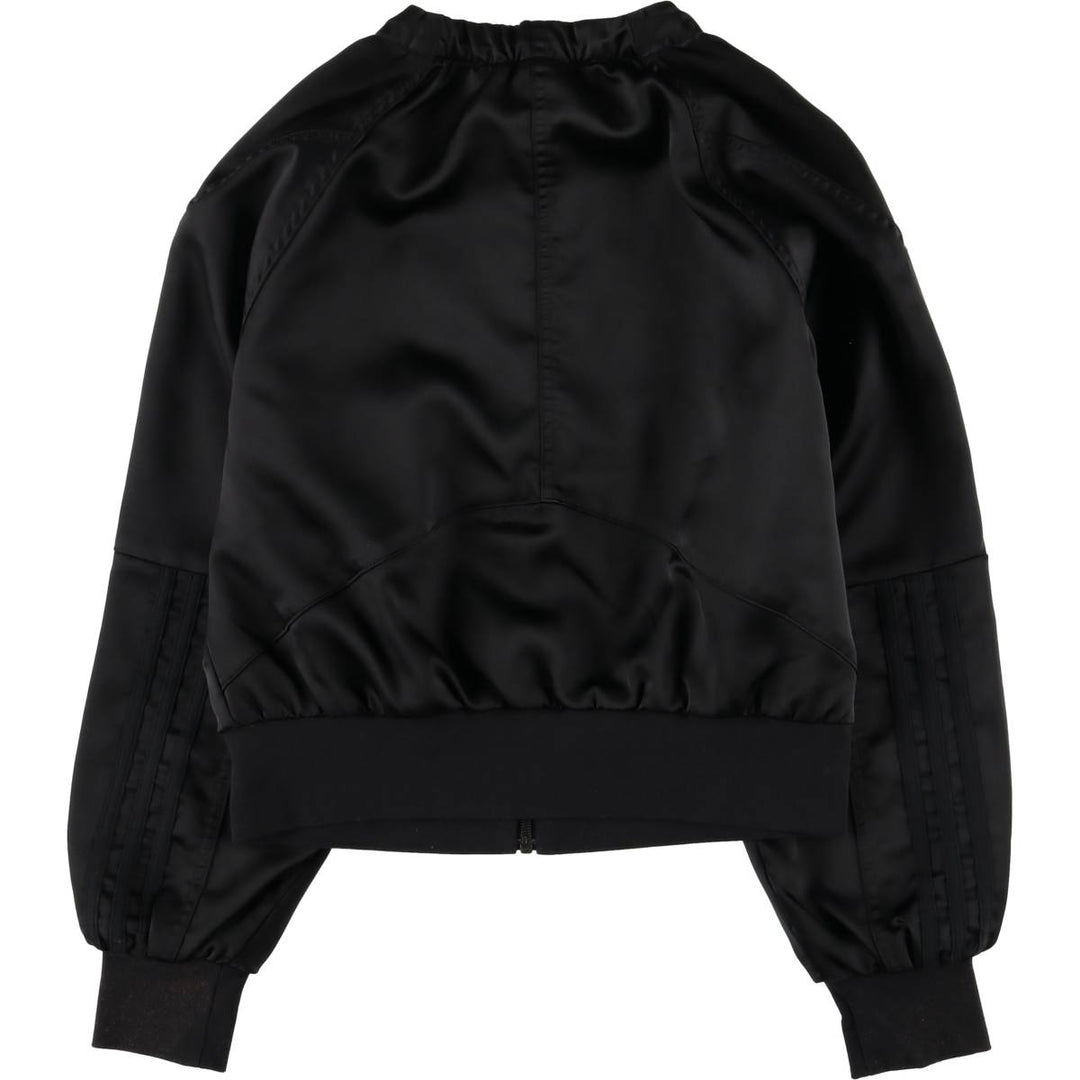 Adidas windbreaker, women's size XS recycled polyester black type Vintage Second Hand