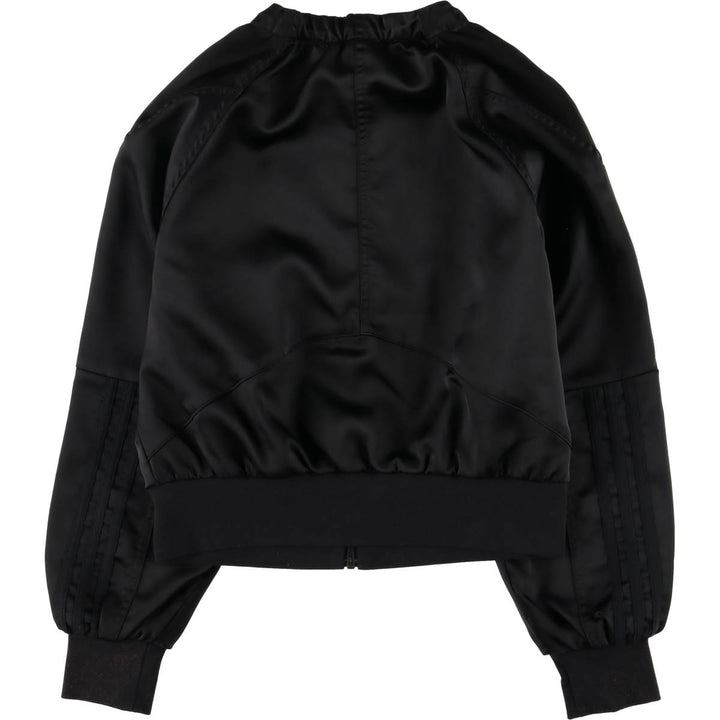 Adidas windbreaker, women's size XS recycled polyester black type Vintage Second Hand