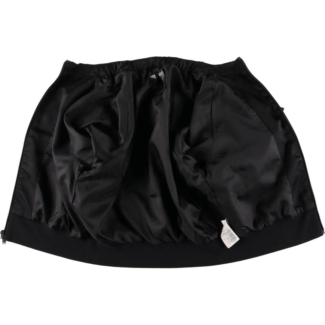 Adidas windbreaker, women's size XS recycled polyester black type Vintage Second Hand