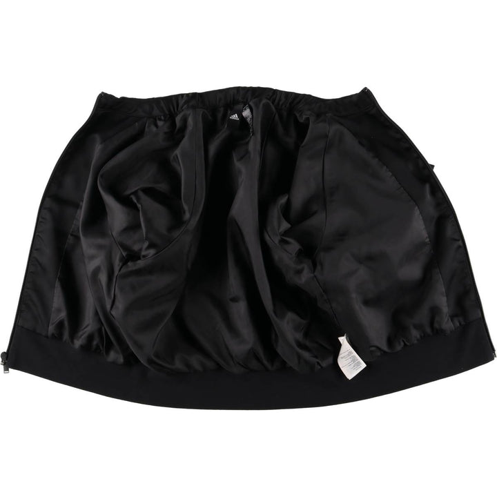 Adidas windbreaker, women's size XS recycled polyester black type Vintage Second Hand