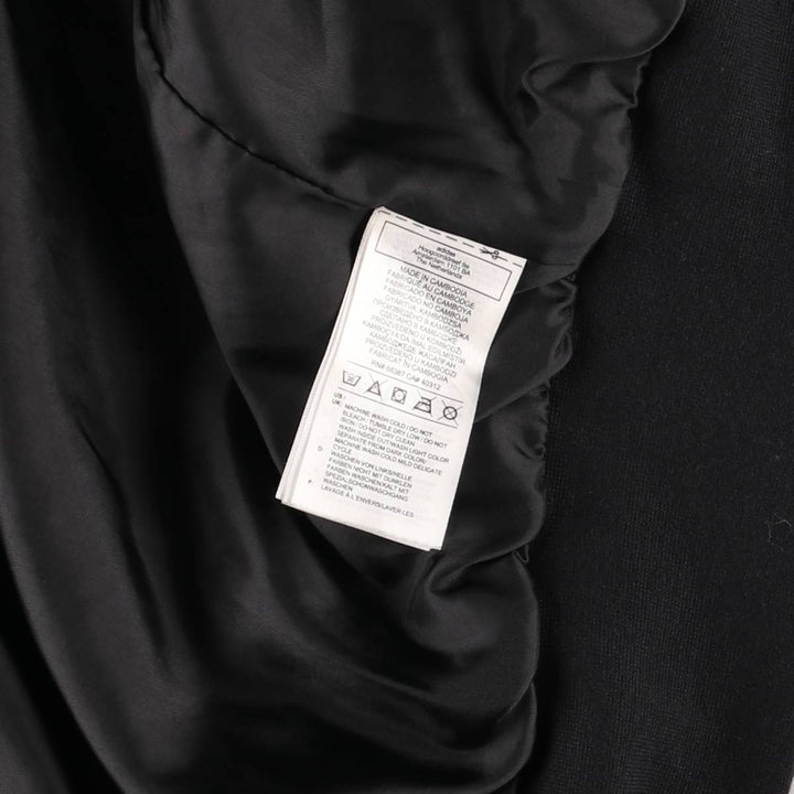 Adidas windbreaker, women's size XS recycled polyester black type Vintage Second Hand