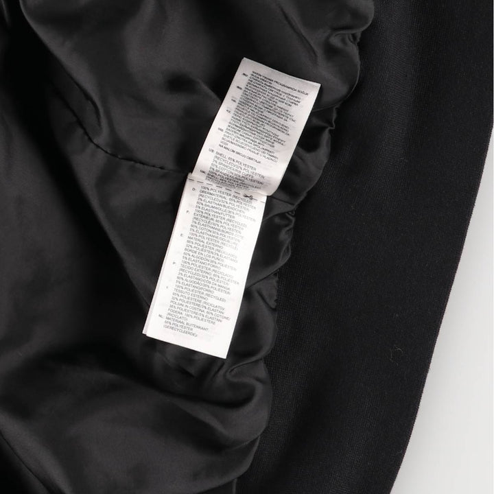 Adidas windbreaker, women's size XS recycled polyester black type Vintage Second Hand