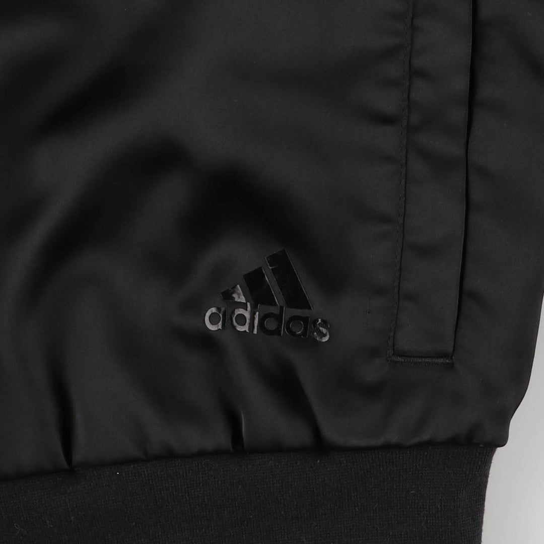 Adidas windbreaker, women's size XS recycled polyester black type Vintage Second Hand
