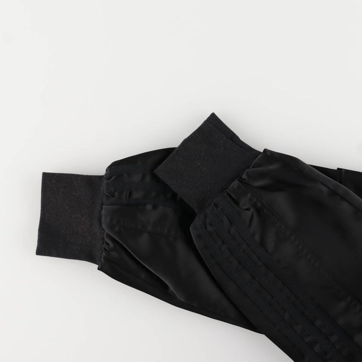 Adidas windbreaker, women's size XS recycled polyester black type Vintage Second Hand