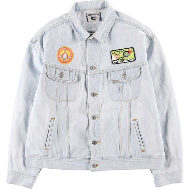 00'S Lee denim jacket, men's size XL cotton blue type Vintage Second Hand