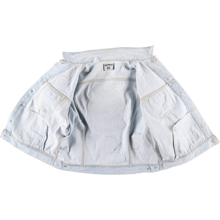 00'S Lee denim jacket, men's size XL cotton blue type Vintage Second Hand