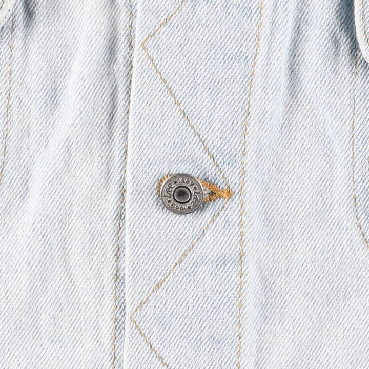 00'S Lee denim jacket, men's size XL cotton blue type Vintage Second Hand