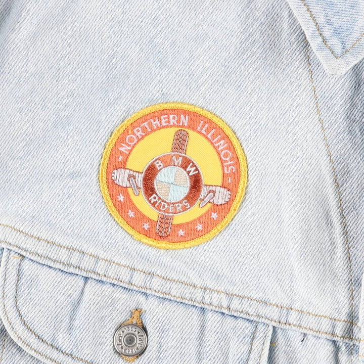 00'S Lee denim jacket, men's size XL cotton blue type Vintage Second Hand