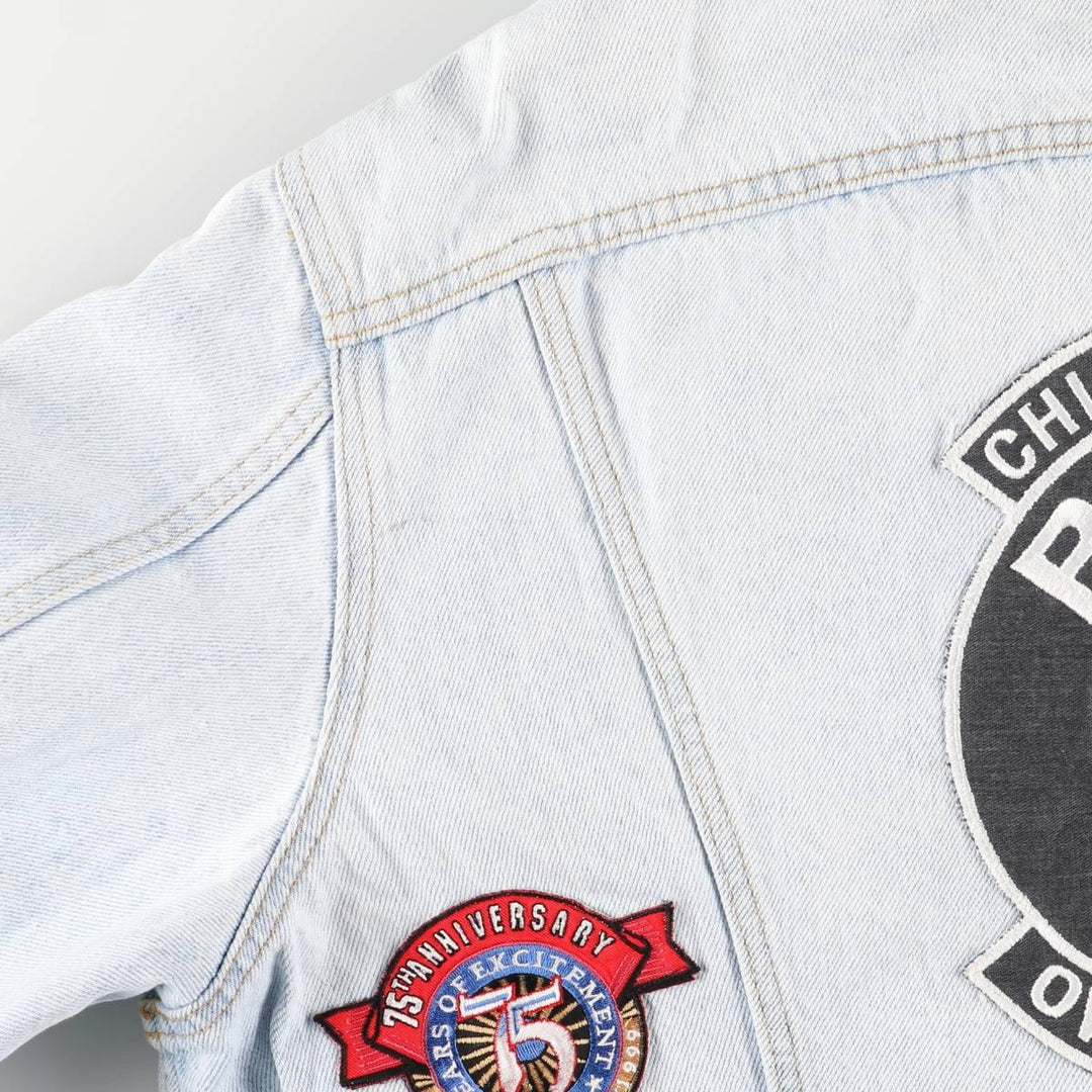 00'S Lee denim jacket, men's size XL cotton blue type Vintage Second Hand