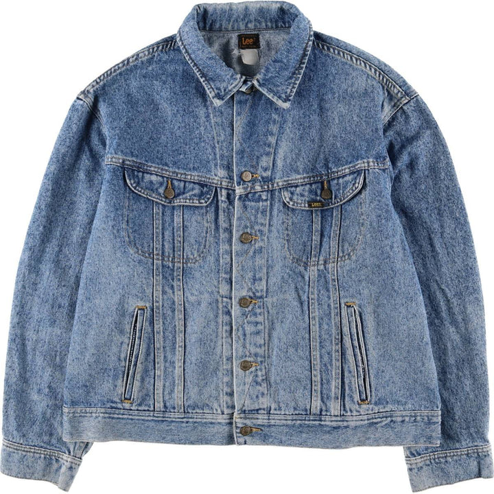 Vintage 90'S Lee denim jacket, size XL, men's unclear blue type Vintage Second Hand