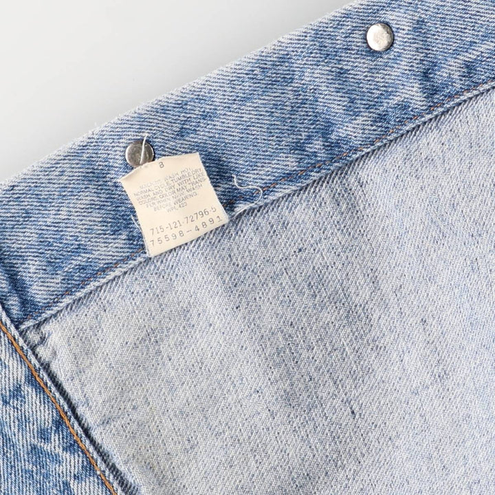 90'S Levi's 75598-4891 denim jacket, made in the USA, men's size M, vintage cotton blue type Vintage Second Hand