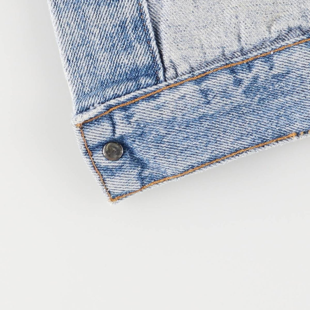 90'S Levi's 75598-4891 denim jacket, made in the USA, men's size M, vintage cotton blue type Vintage Second Hand