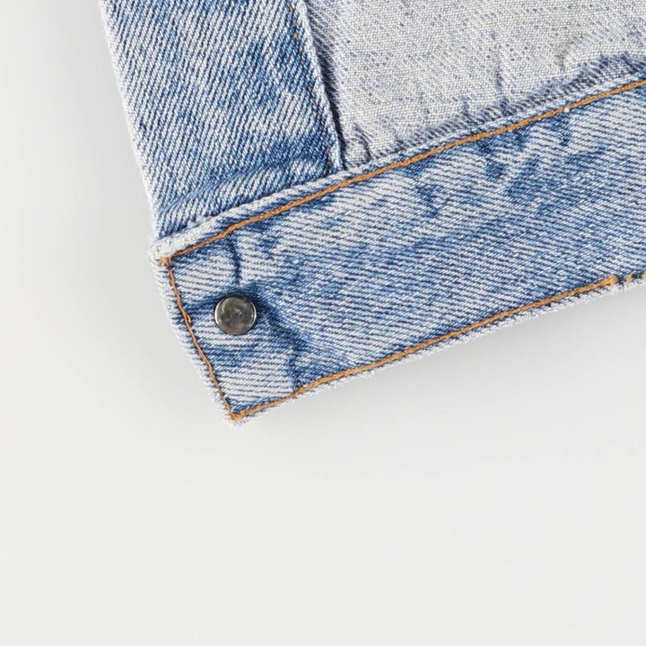 90'S Levi's 75598-4891 denim jacket, made in the USA, men's size M, vintage cotton blue type Vintage Second Hand