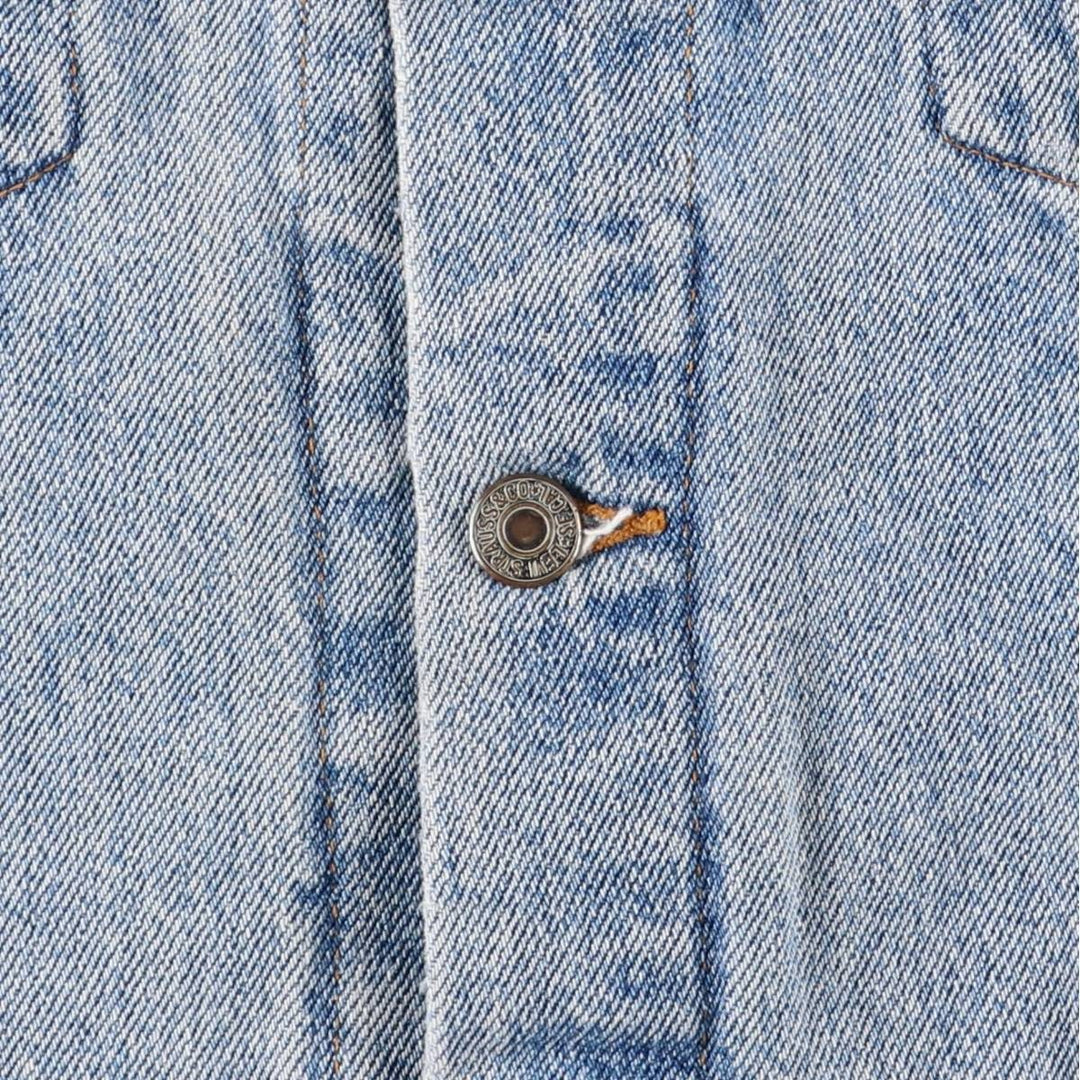 90'S Levi's 75598-4891 denim jacket, made in the USA, men's size M, vintage cotton blue type Vintage Second Hand