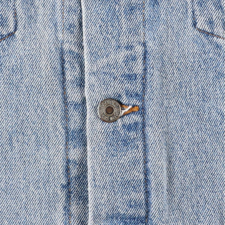 90'S Levi's 75598-4891 denim jacket, made in the USA, men's size M, vintage cotton blue type Vintage Second Hand