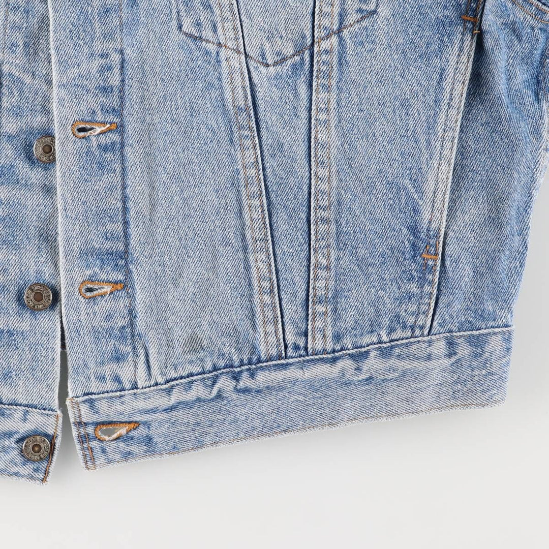 90'S Levi's 75598-4891 denim jacket, made in the USA, men's size M, vintage cotton blue type Vintage Second Hand