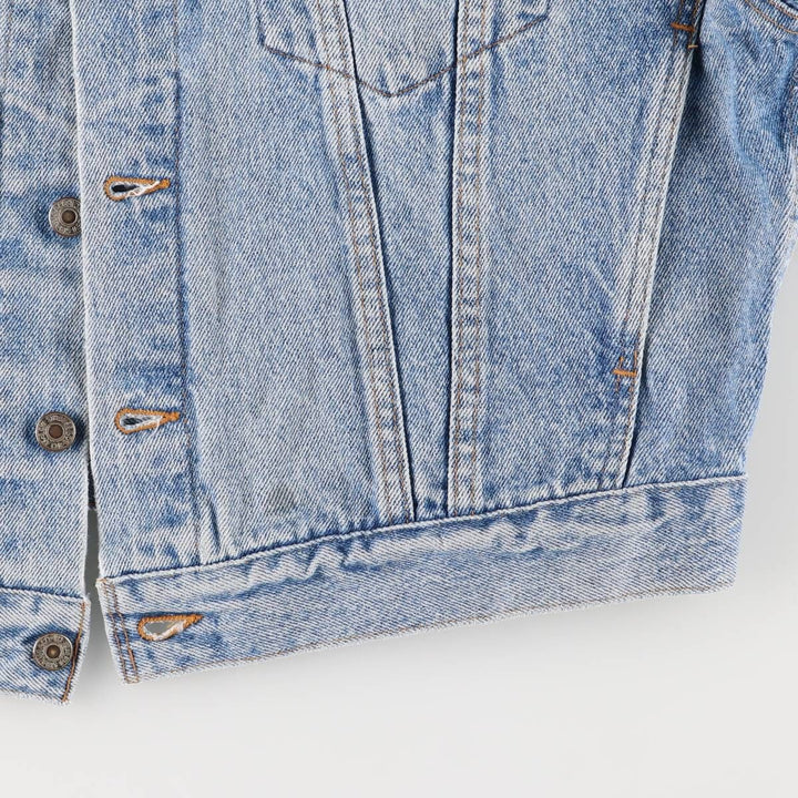 90'S Levi's 75598-4891 denim jacket, made in the USA, men's size M, vintage cotton blue type Vintage Second Hand