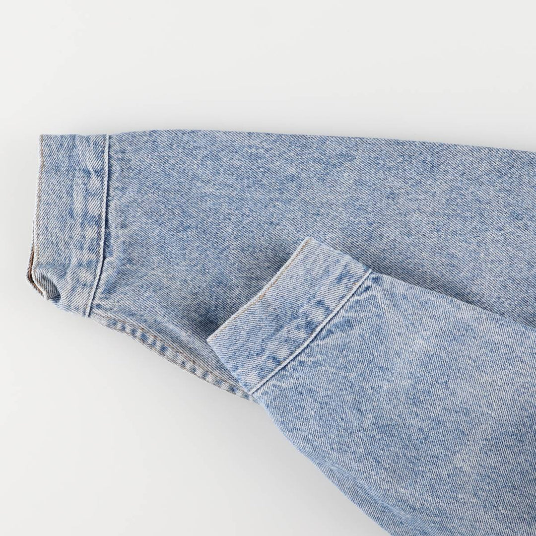 90'S Levi's 75598-4891 denim jacket, made in the USA, men's size M, vintage cotton blue type Vintage Second Hand