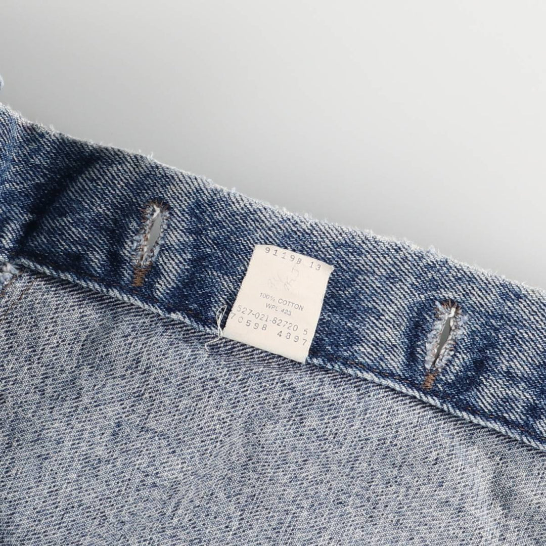90'S Levi's 70598-4897 denim jacket, made in the USA, men's size M, vintage cotton blue type Vintage Second Hand